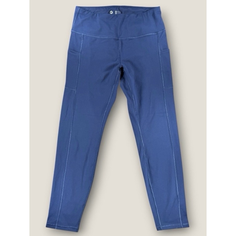 IUGA Women's XXL Navy Blue Leggings with Pockets NWT High Waist‎ Yoga Pants